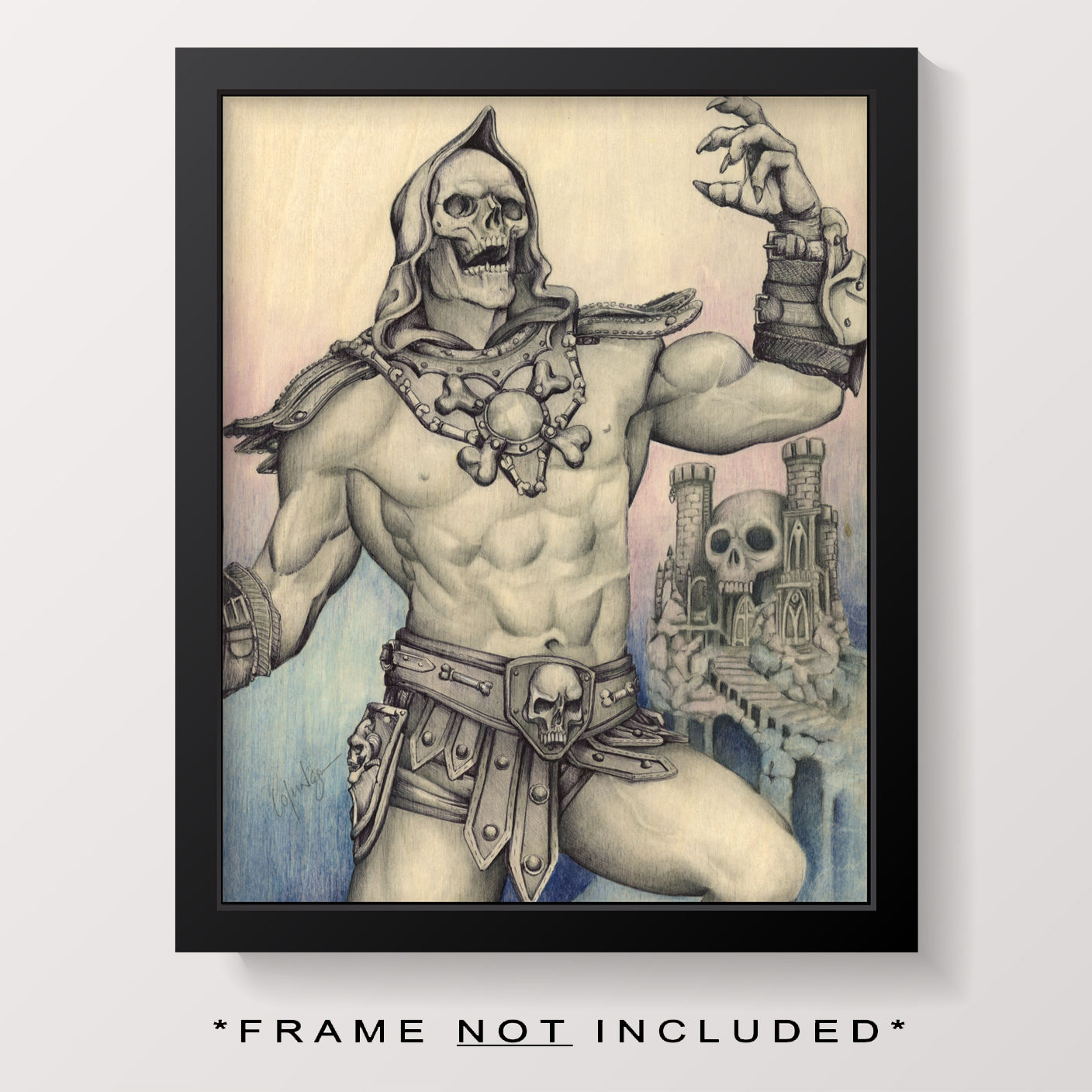 Skeletor Print 8x10
