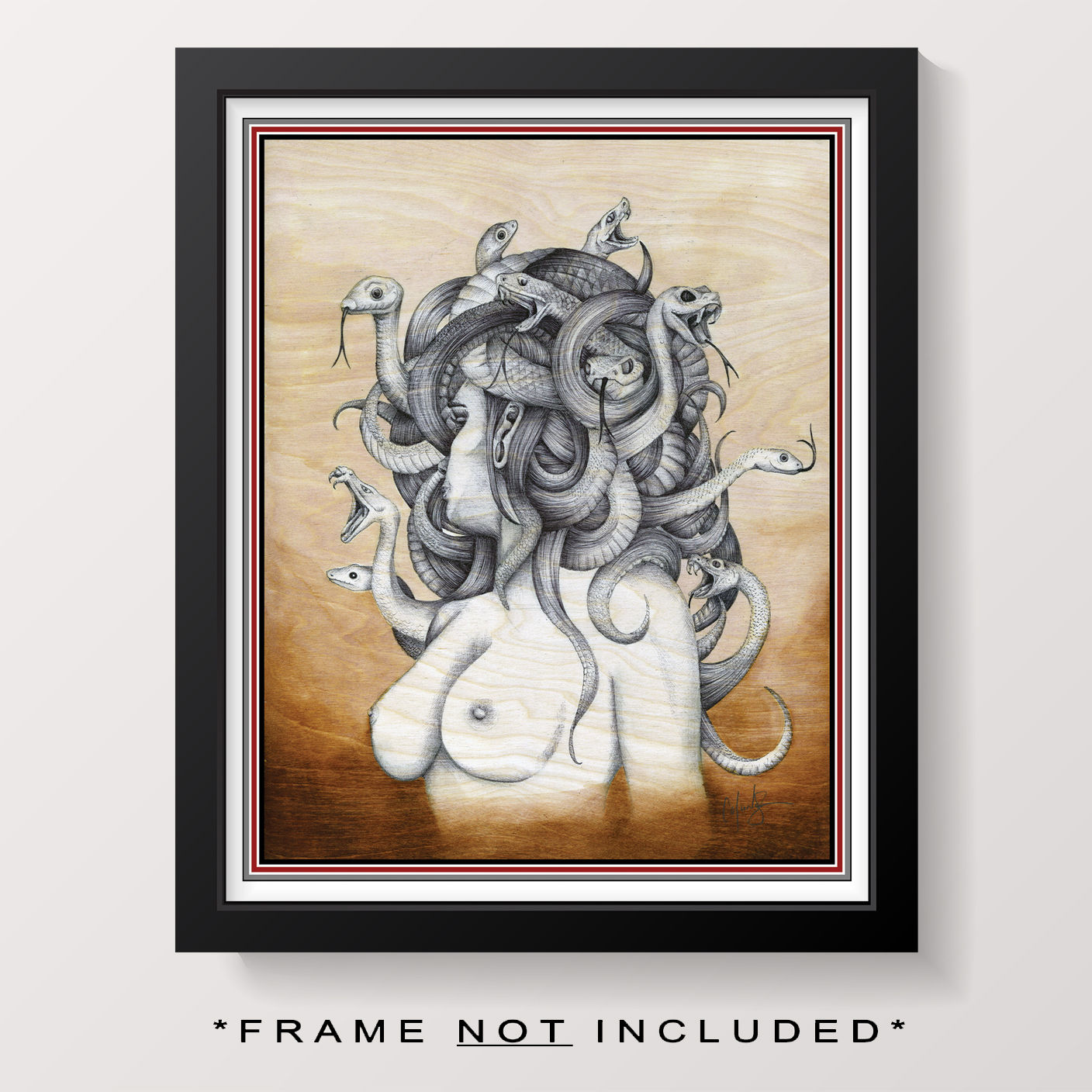 Medusa Print 8x10