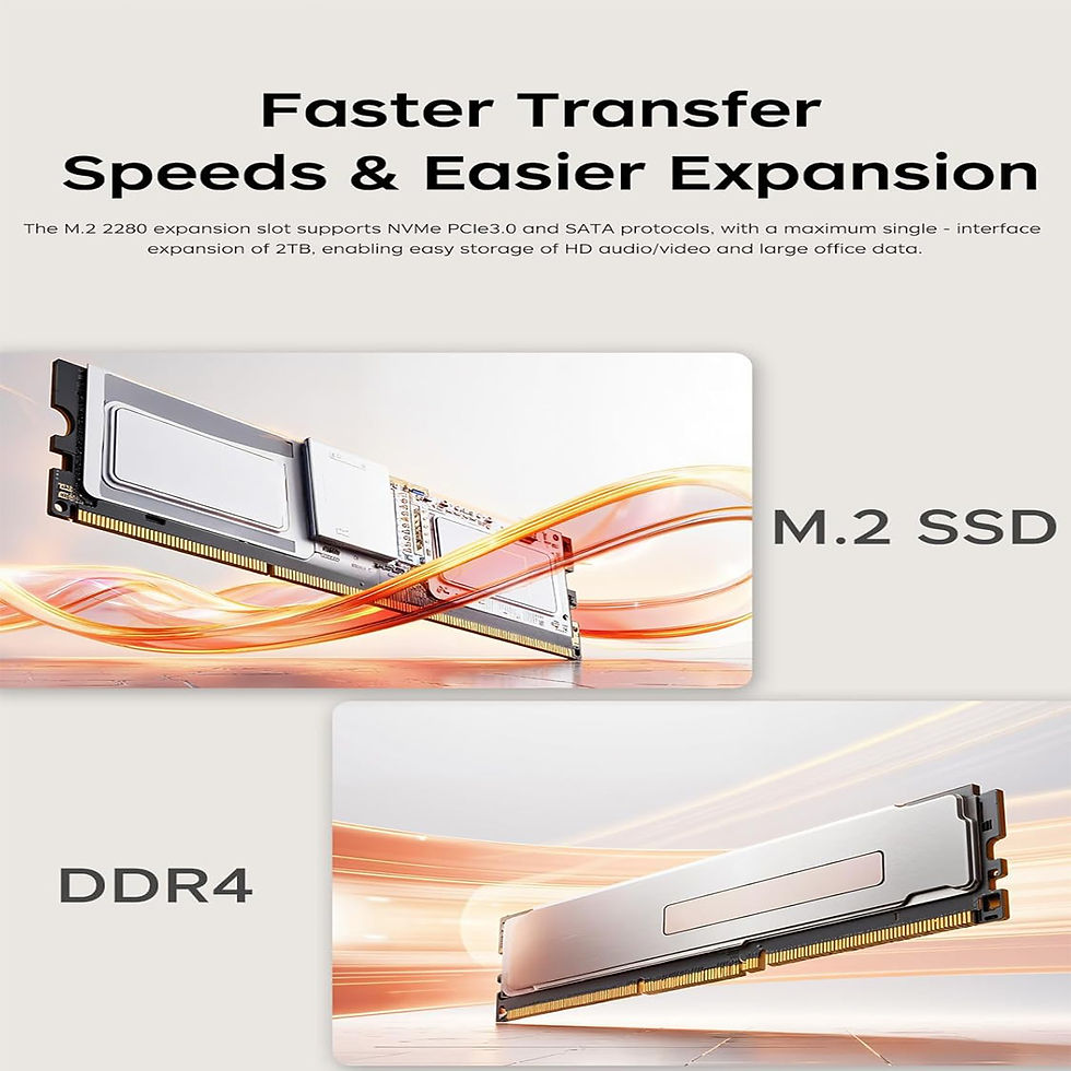 Thumbnail: ACEMAGIC Laptop M.2 SSD and DDR4 expansion modules