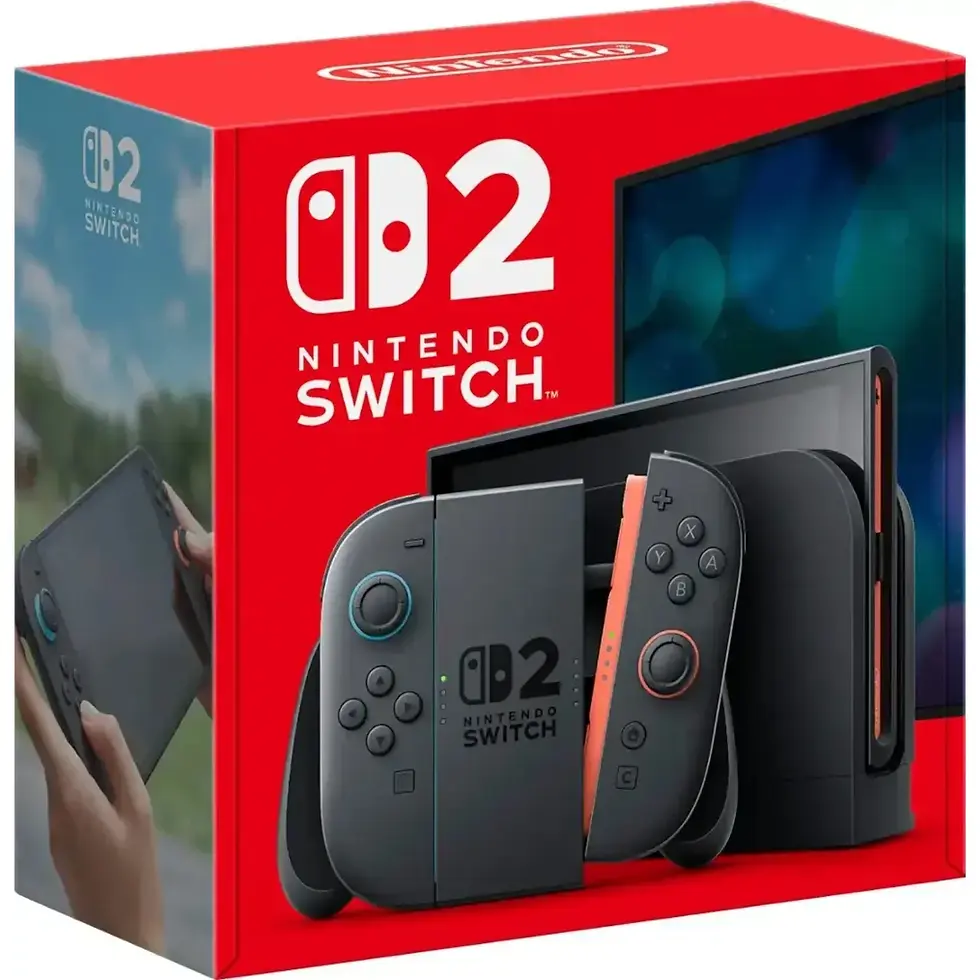 Thumbnail: Nintendo Switch 2 console box with handheld and dock