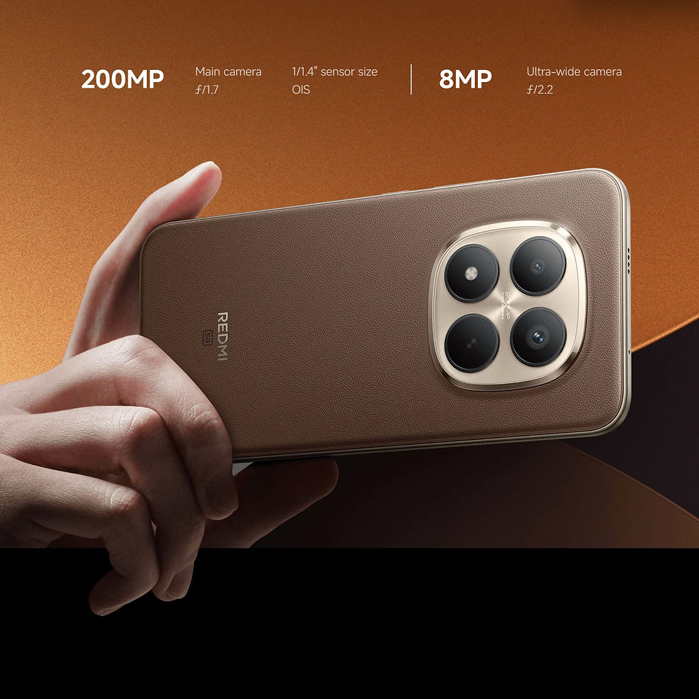 Thumbnail: Smartphone with 200MP main and 8MP ultra-wide cameras