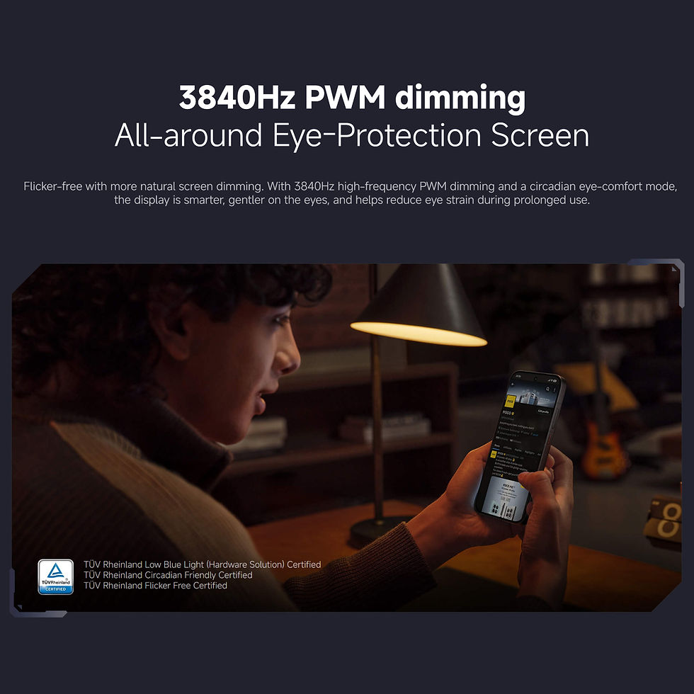 Thumbnail: KAMRUI laptop 3840Hz PWM dimming eye-protection screen