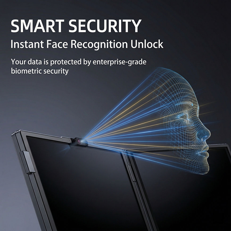 Thumbnail: ACEMAGIC laptop face recognition unlock with smart security