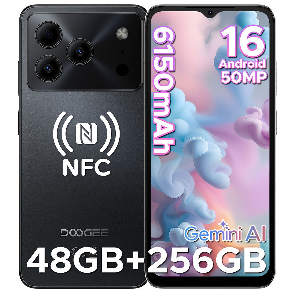 Thumbnail: DOOGEE smartphone with 48GB+256GB storage and NFC support