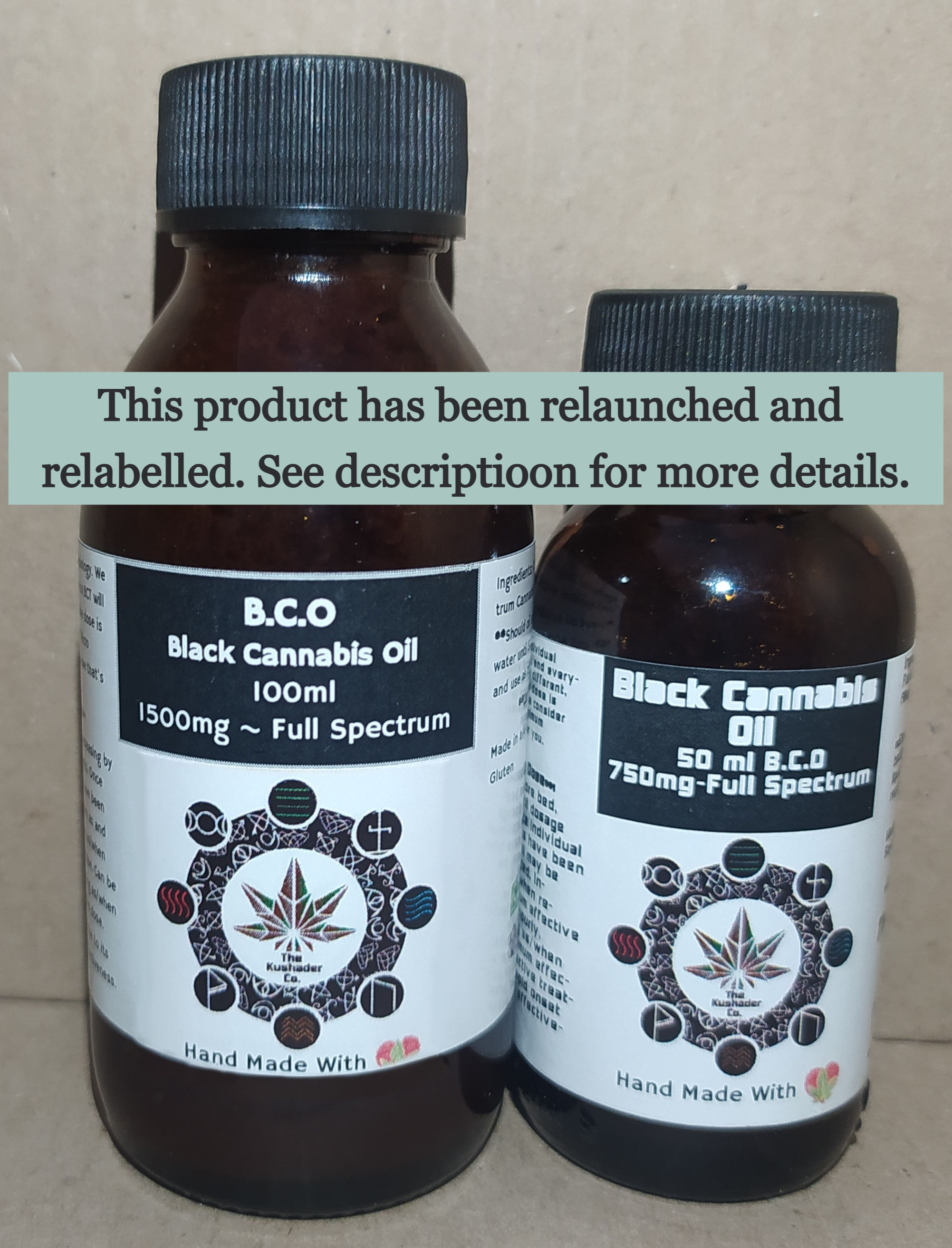 TKCo | Black Cannabis Oil | Full Spectrum