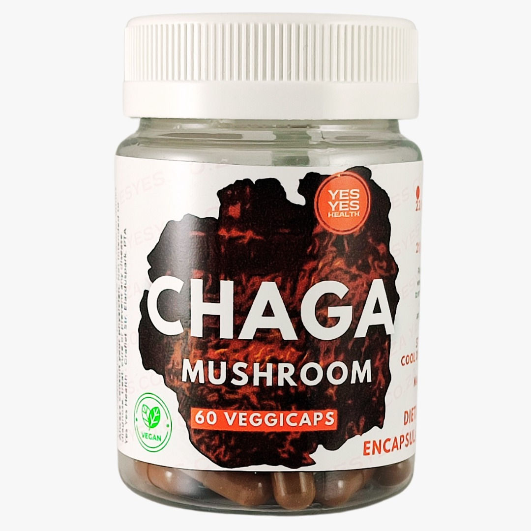YesYes Health | Chaga Mushroom | 60 Capsules