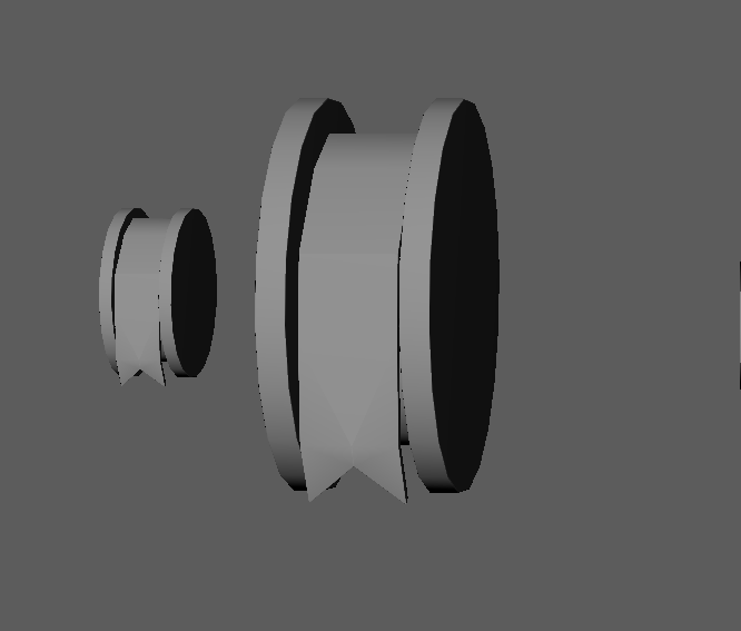 This is what my ribbon models looked like at the time I wrote this blog post. I have two more versions that are basically wider versions of these two.