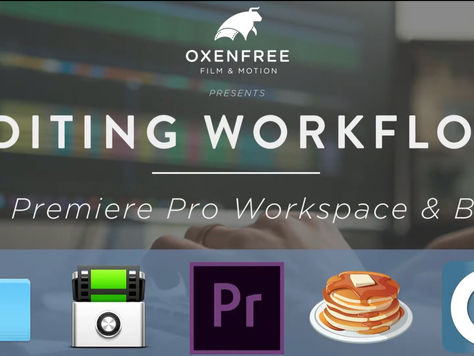 EDITING WORKFLOW SERIES: Ep. 03 - Premiere Pro Workspaces & Bins