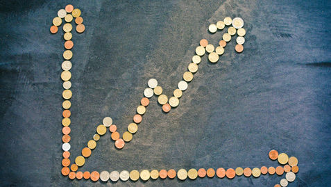 Coin price increase chart