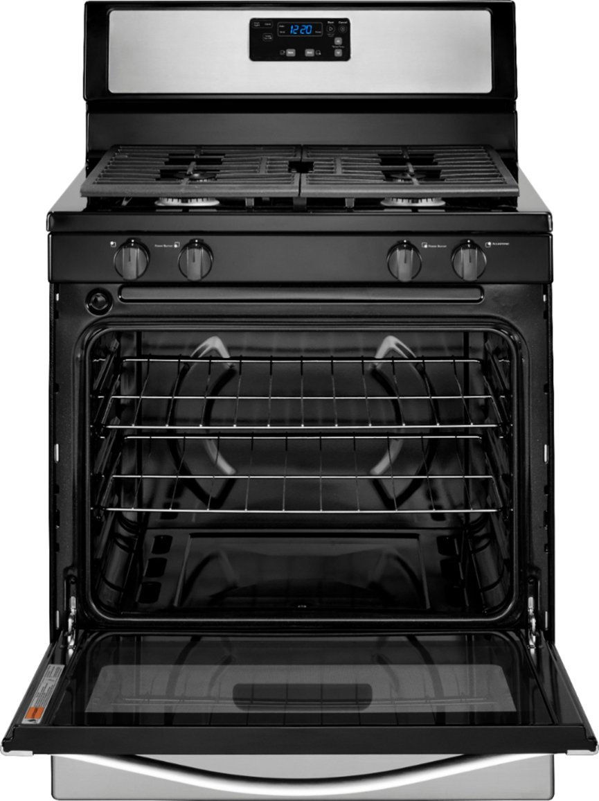 Thumbnail: Whirlpool 5.1 Cu. Ft. Freestanding 4-Burner Gas Range. Lease to Own option available. Financing Available.