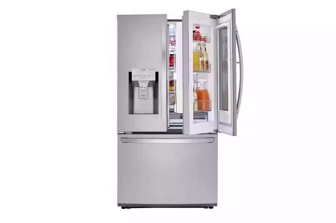 LG 26 cu. ft. Smart wi-fi Enabled InstaView Door-in-Door Refrigerator
