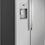 Thumbnail: GE - 21.8 Cu. Ft. Side-by-Side Counter-Depth Refrigerator. Lease to Own option available. Financing Available.