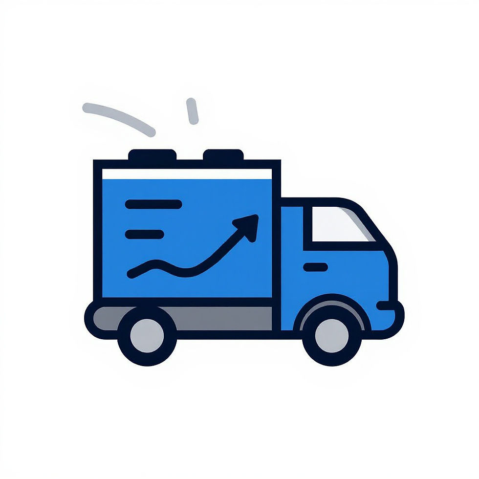 Logistics industry icon