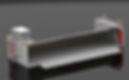 Portable wedge barrier in a raised 'Stop' position, offering rapid vehicle access control