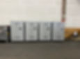 MVB3X Rental Locker Kits displaying organized compartments for barrier system components