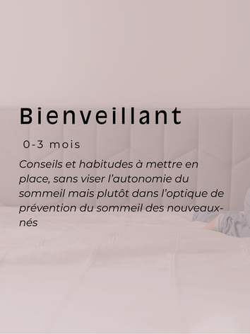 Pour les 0-3 mois ou même pour les femmes enceintes. Conseils et habitudes à mettre en place, sans viser l’autonomie du sommeil mais plutôt dans l’optique de prévention du sommeil des nouveaux-nés.
Incluant:
Questionnaire préliminaire détaillé
Rencontre virtuelle de 60 minutes
Bible du sommeil 0-24 mois
Suivi illimité pendant un mois par courriel.
185$