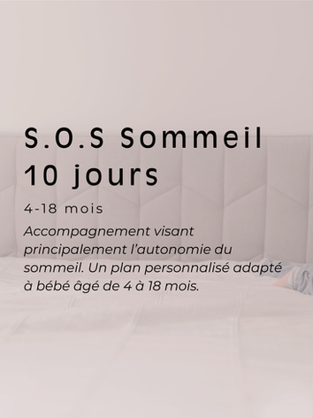 Accompagnement visant l’autonomie du sommeil avec un plan personnalisé adapté à bébé âgé de 4 à 18 mois.
495$ - Journal de 10 jours incluant:
Questionnaire préliminaire détaillé
Rencontre virtuelle privée de 75 minutes
Plan de sommeil personnalisé
Journal interactif de 10 jours
Bible du sommeil 0-24 mois
Suivi illimité pendant 1 mois par courriel
2 suivis téléphonique de 20 à 30 min.