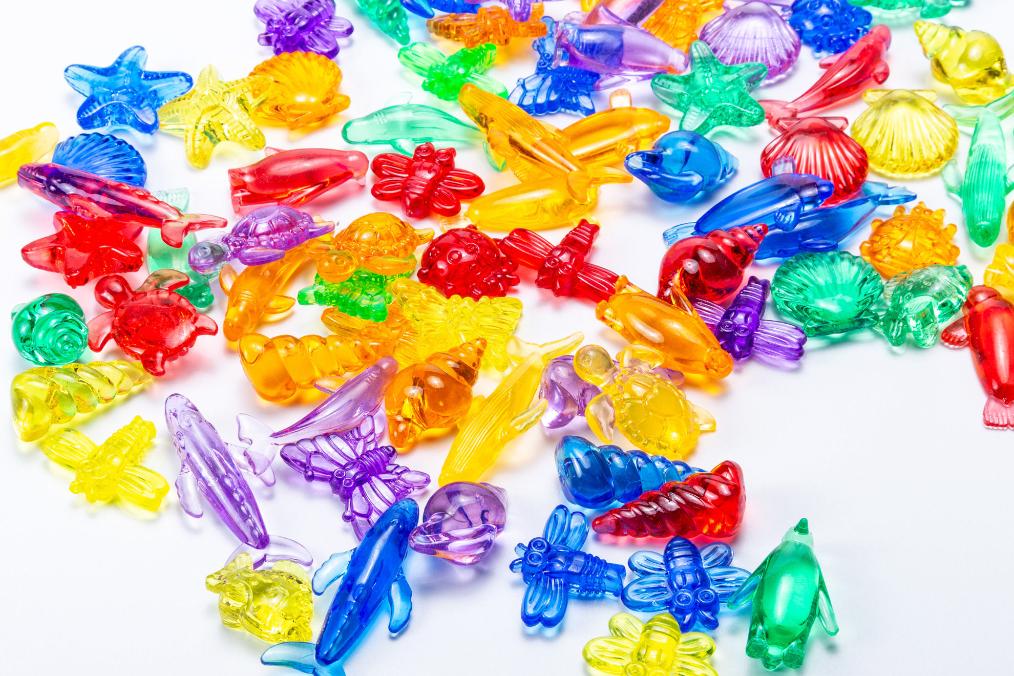 Translucent Creature Counters 84pcs