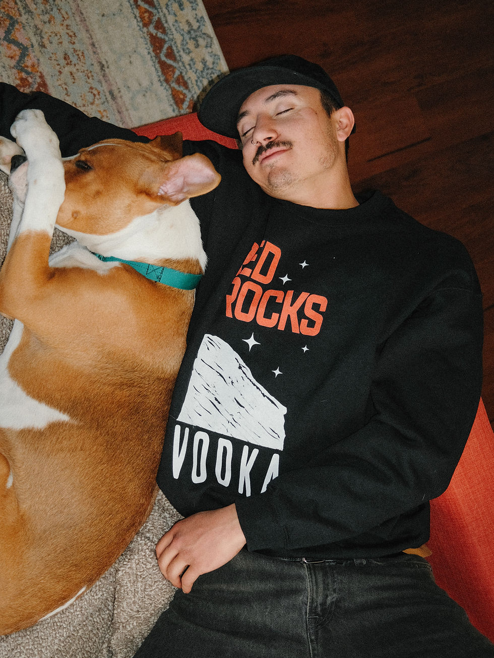Thumbnail: Red Rocks Spirits Crewneck Sweatshirts - Cozy Unisex Pullover