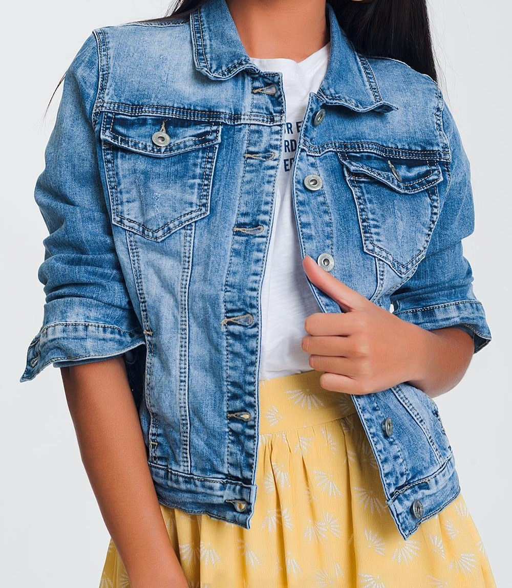 Veste jean Loly