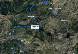 Percurso ás Aldeias do Alvã