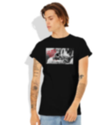 Wonderland Black Tee