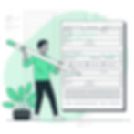 Imagem ilustrando o preenchimento de um documento de segurança química, para atualizar a fispq para fds
