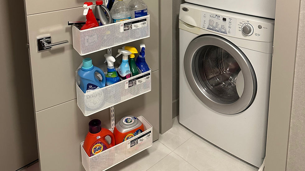 Como organizar a lavanderia para ela realmente funcionar