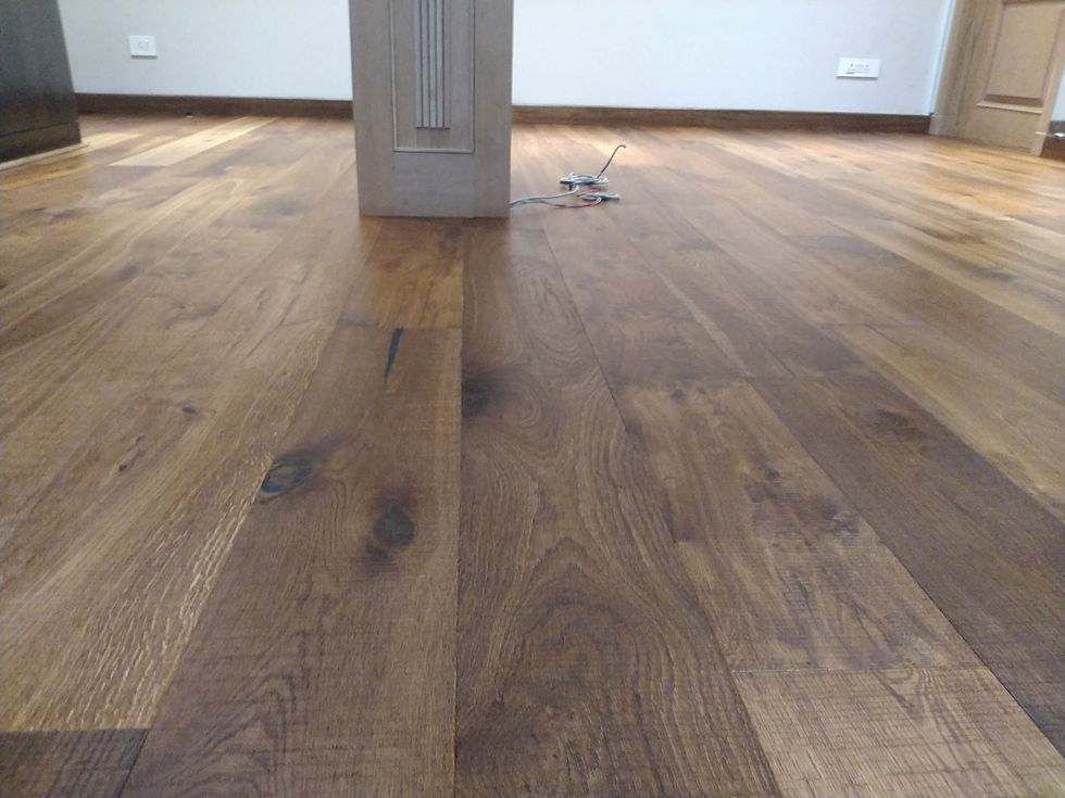 Engineered wood flooring