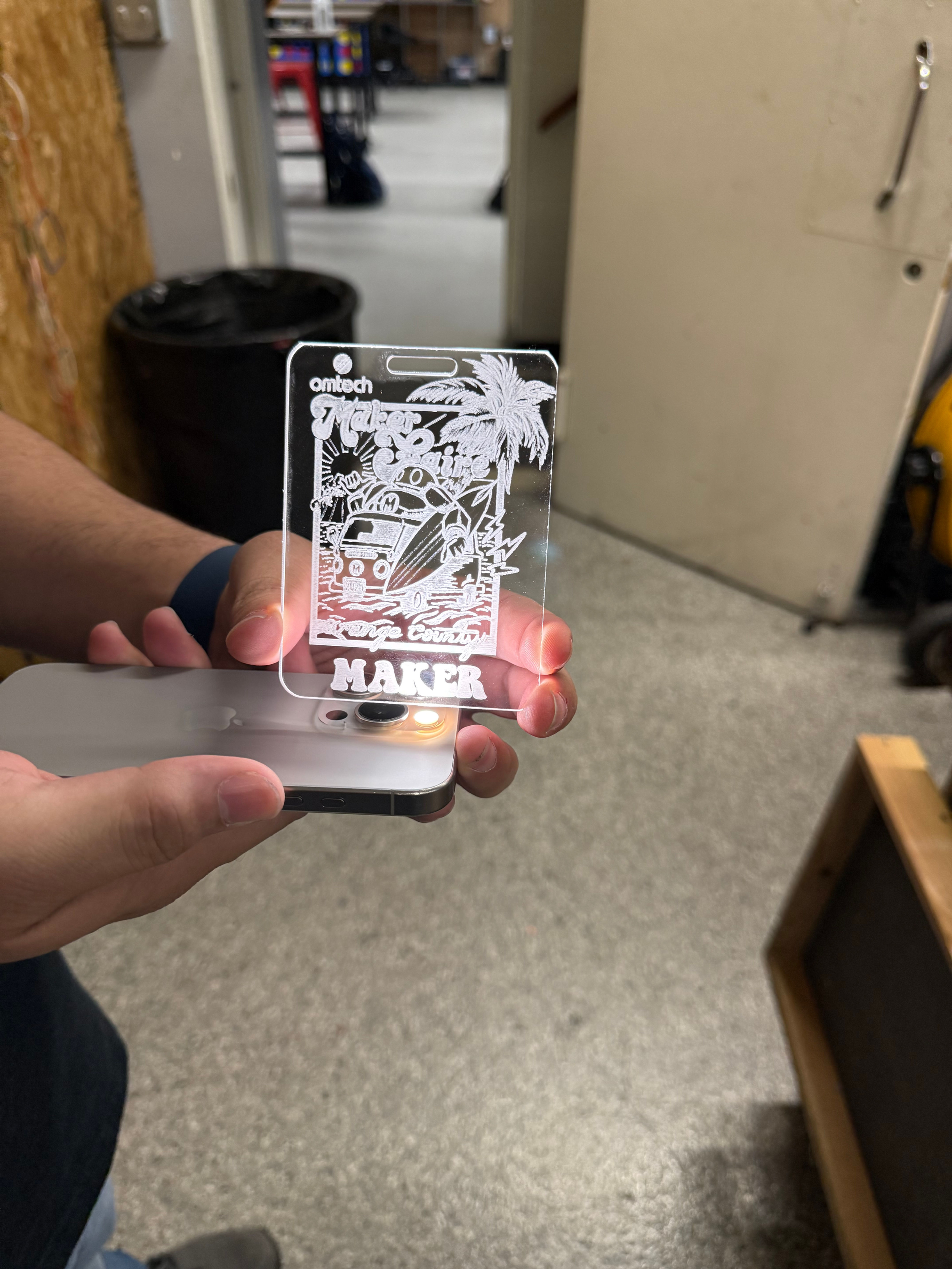 Laser Engraved Badge (20 Pack)