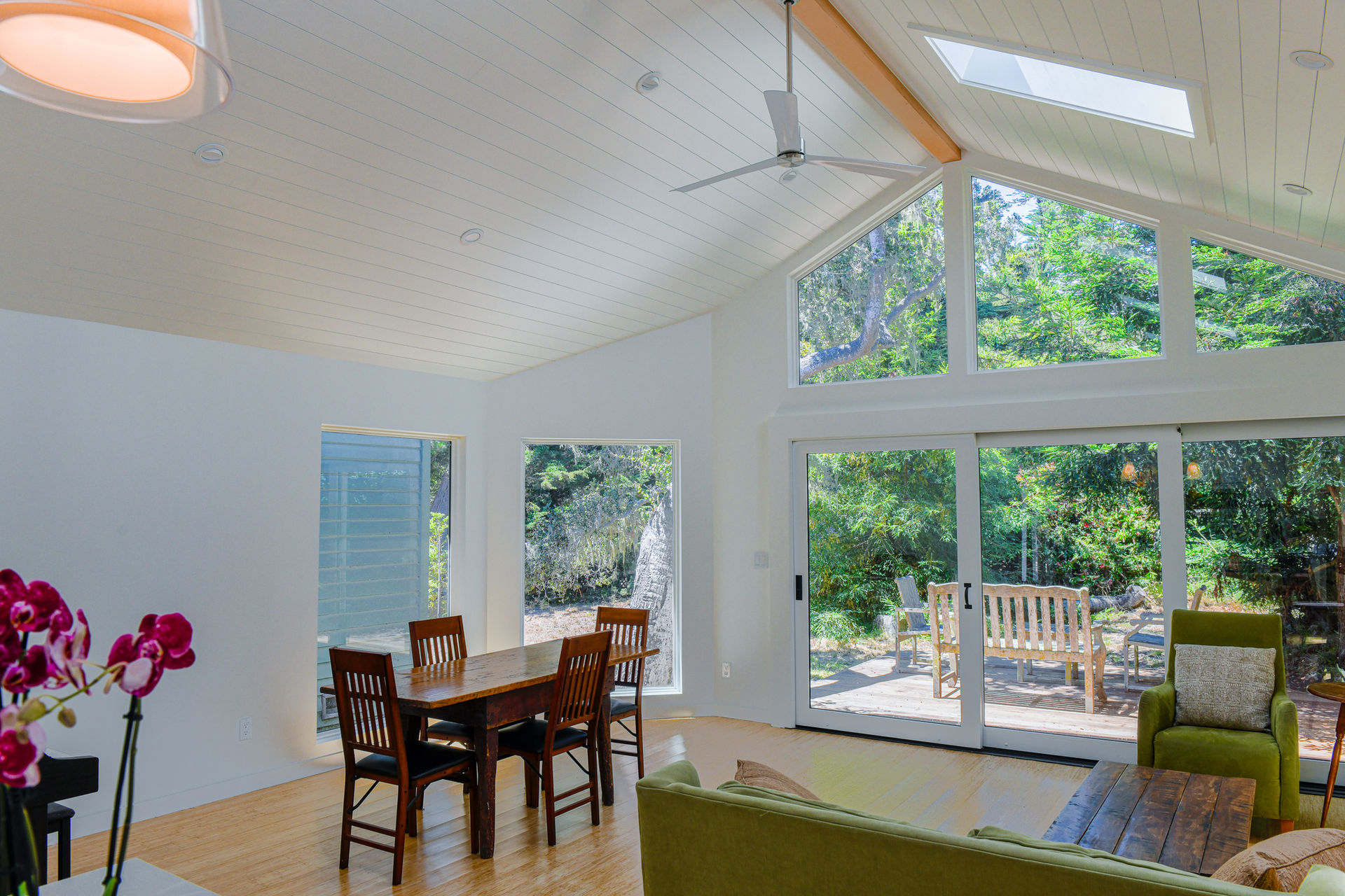 Full-length windows 