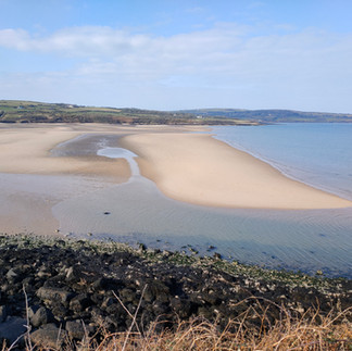 View across LLigwy Beach