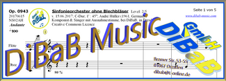 Sinfonieorchester Noten • Notenverkauf | Deutschland | DiBaB GmbH – DiBaB Music