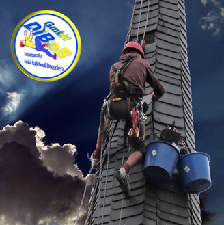 Dachschaden Dresden | DiBaB GmbH – Dachdecker + Bergsteiger = Dachsteiger & Industriekletterer