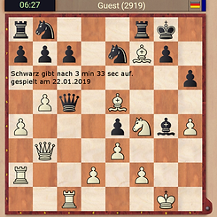 Schach, André Hüller, Dresden