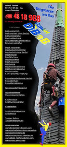 Dachsteiger Dresden | DiBaB GmbH – Dachdecker + Bergsteiger = Dachsteiger & Industriekletterer