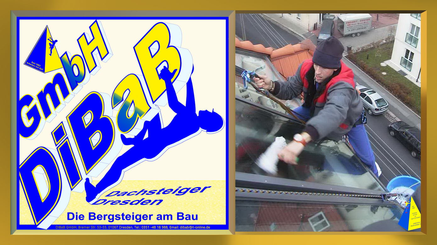 Dachrinnenreinigung Dresden, Dachsteiger, Dachschaden, Dachreparatur, Bergsteiger, Dachkletterer, Dachdecker, Dacharbeit ohne Gerüst, Dach reparieren, Höhenarbeit, Industriekletterer, Freital, Radebeul