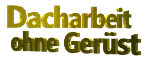 Dacharbeit ohne Gerüst Dresden