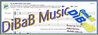 Chor Noten • Notenverkauf | Deutschland | DiBaB GmbH – DiBaB Music