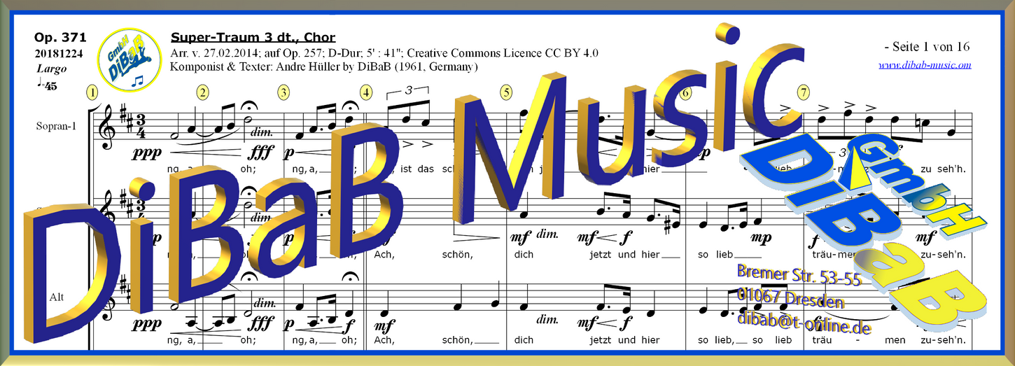 Notenverkauf | Deutschland | DiBaB GmbH – DiBaB Music