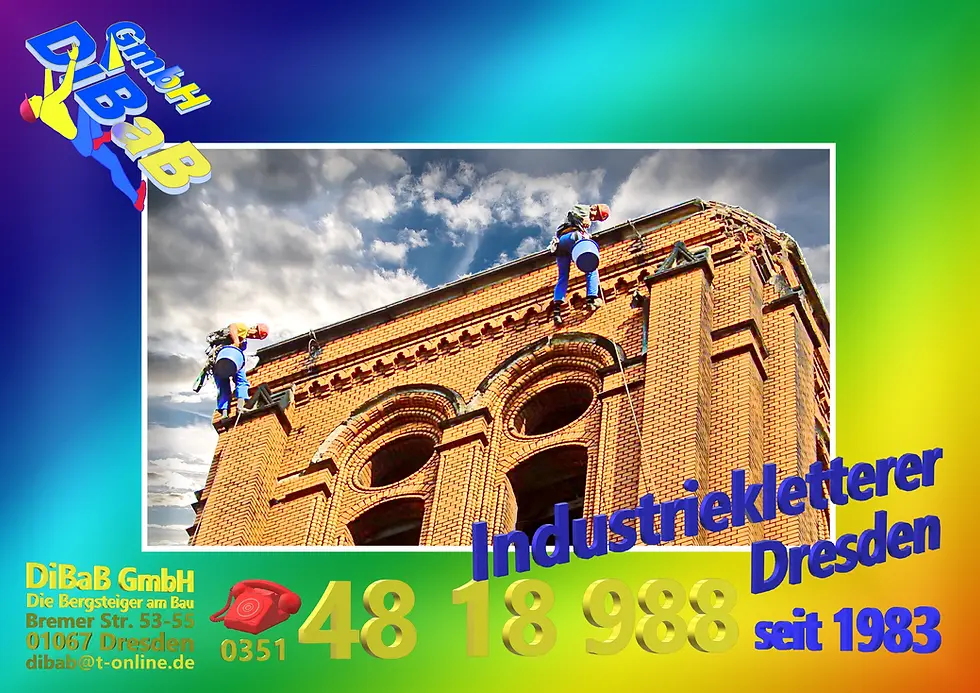 Industriekletterer-Dresden_sichern_Fassade