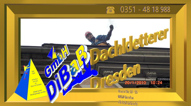 Dachkletterer Dresden, Dachsteiger, Dachschaden, Dachreparatur, Dachrinnenreinigung, Bergsteiger, Dachdecker, Dacharbeit ohne Gerüst, Dach reparieren, Höhenarbeit, Industriekletterer, Freital, Radebeul