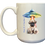 Thumbnail: Pug Abduction Personalized 15 oz Area 51 Ceramic Mug