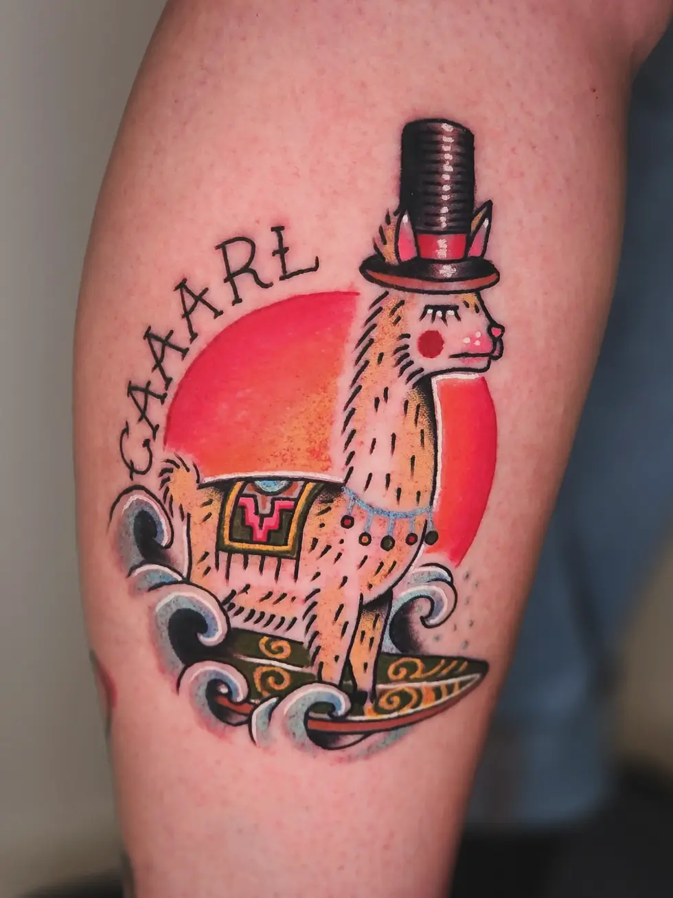 Oldschool Tattoo Lama