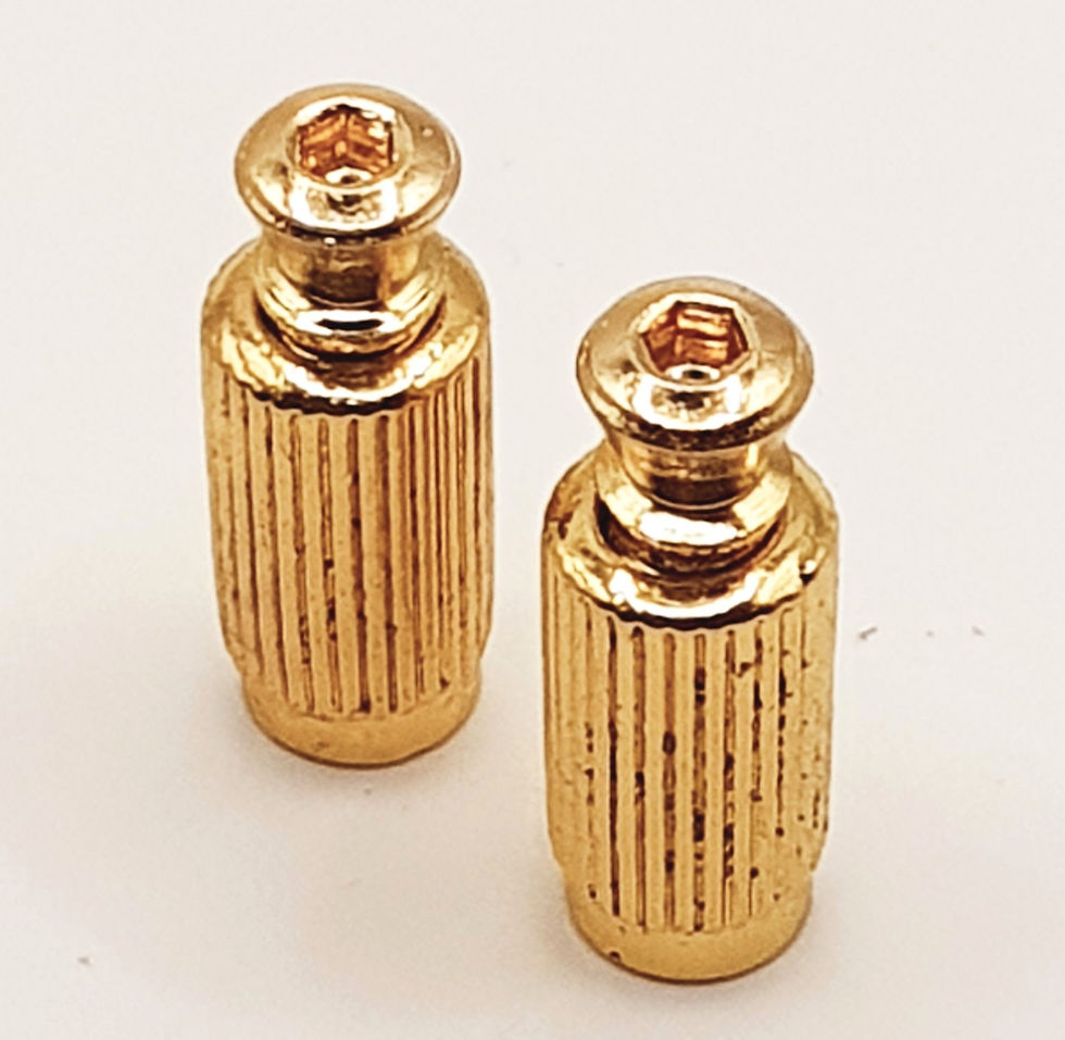 Thumbnail: Gold Guitar Tremolo Bridge Pivot Posts Studs ~ 2