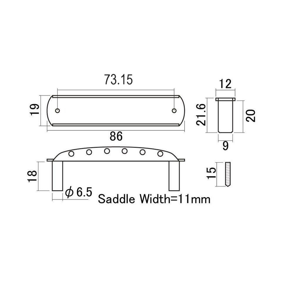 Thumbnail: Jazzmaster® Or Jaguar® WD® Guitar Tremolo For Fender®