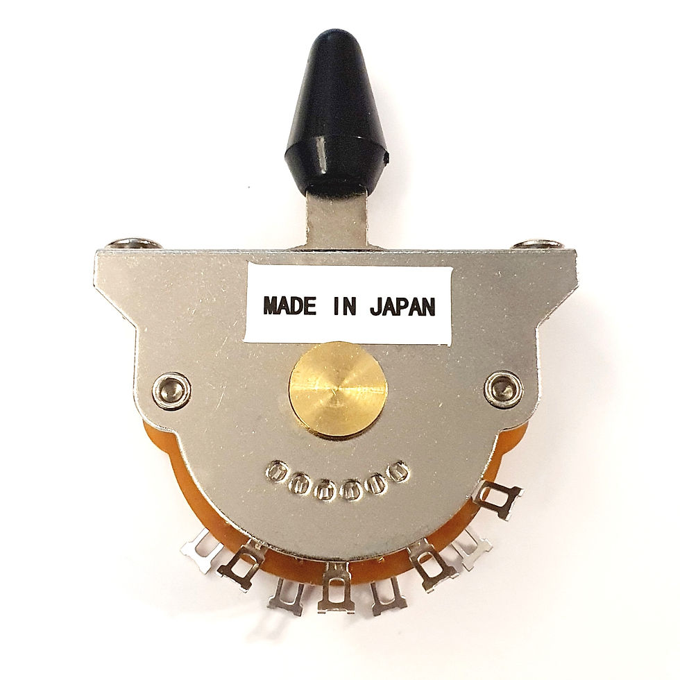 Thumbnail: Lever 5 Way Guitar Switch for Stratocaster® MIJ ~ Black Tip