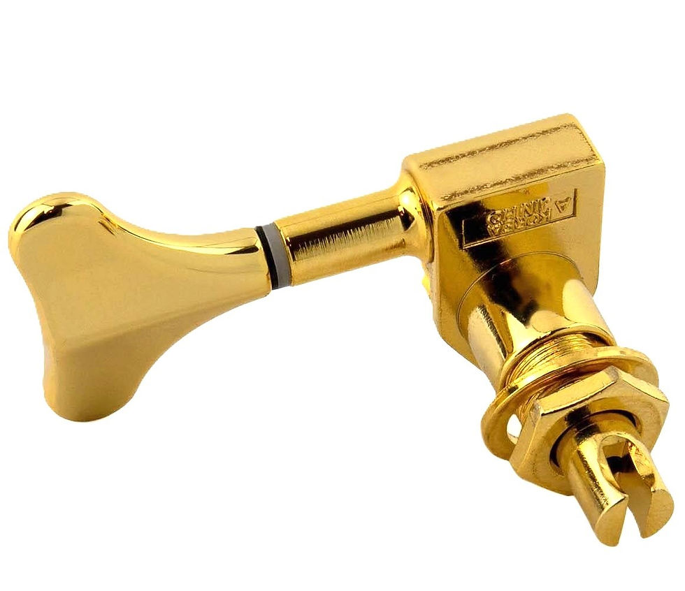 Thumbnail: Wilkinson WJB-750 Gold Bass Guitar Tuners Contemporary ~ L4