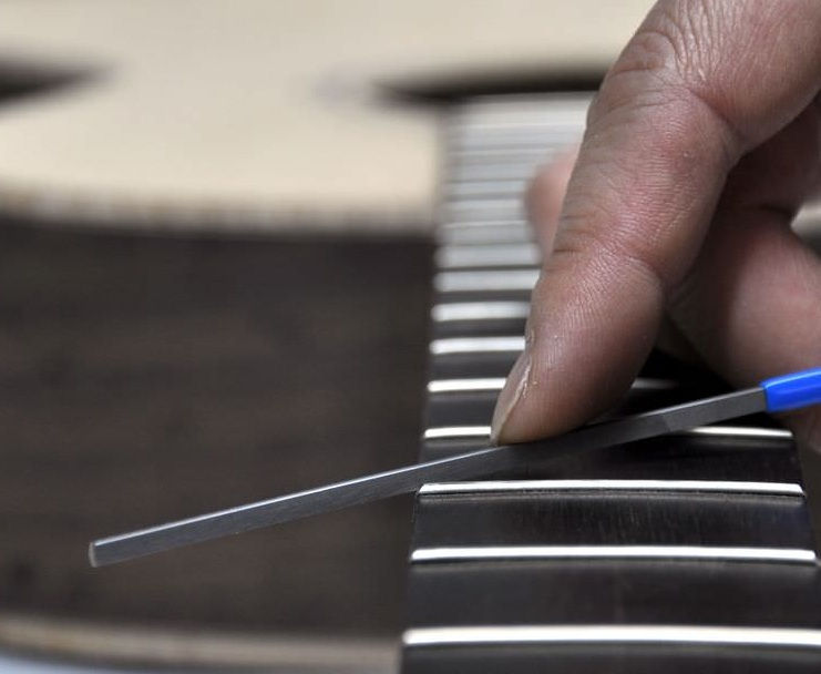 Thumbnail: Fret End File Luthier Guitar Repair Tool ~ MIJ Uo-Chikyu