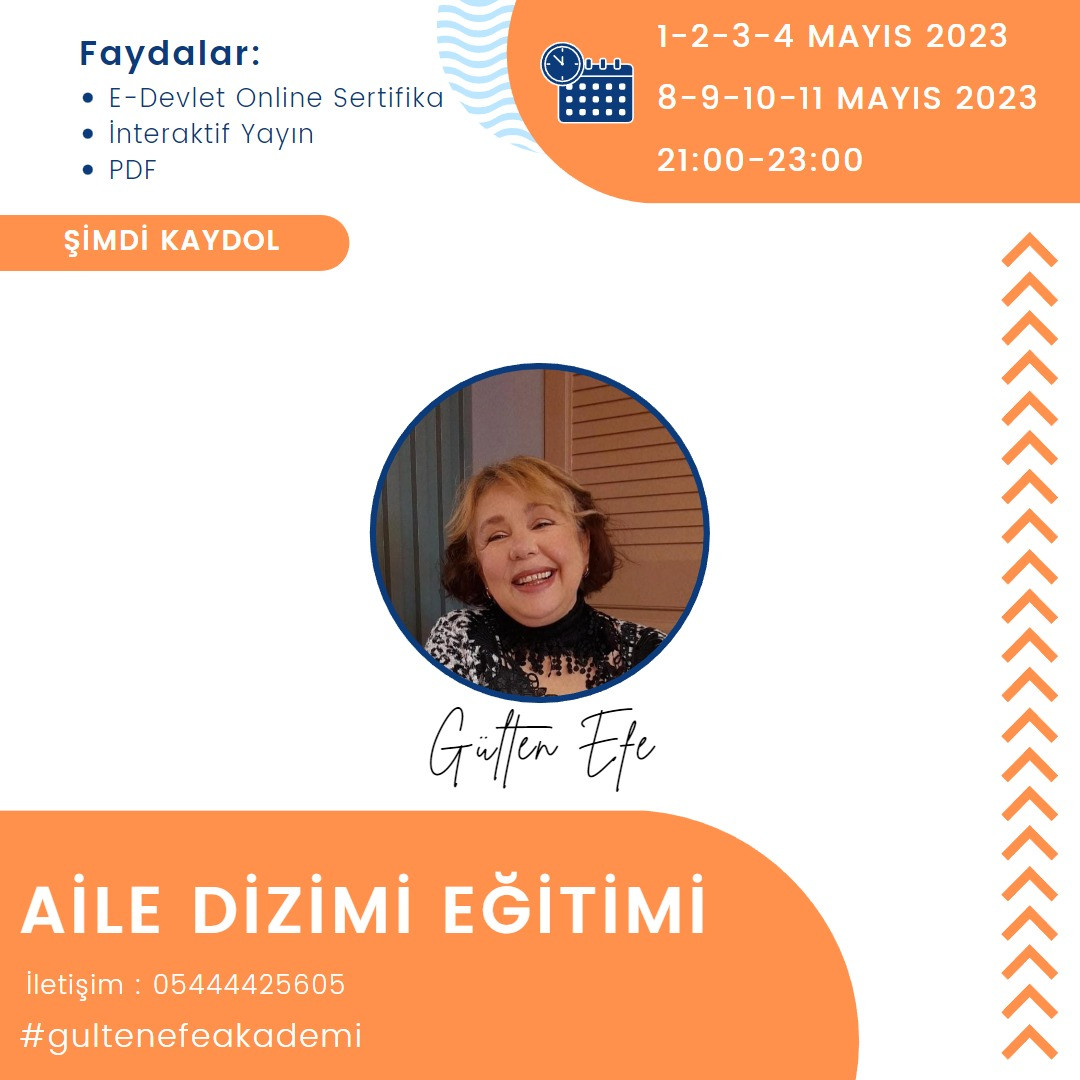 60Saatlik Aile Dizimi Uygulayıcısı Eğitimi